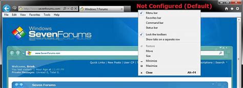 Image result for Internet Explorer Menu Bar Missing