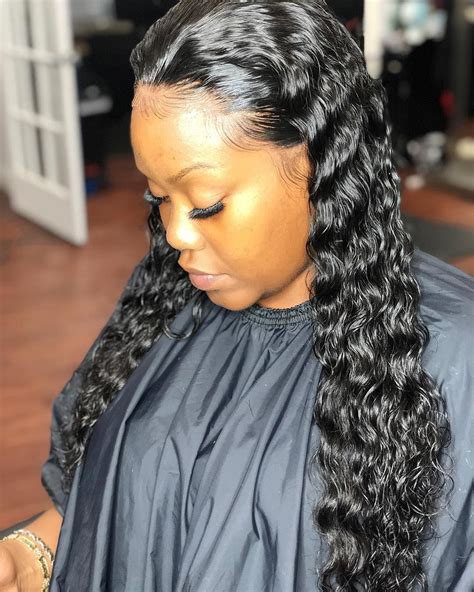 💦💦 Signature pineapple wave full lace provided by @missyhairboutique ...