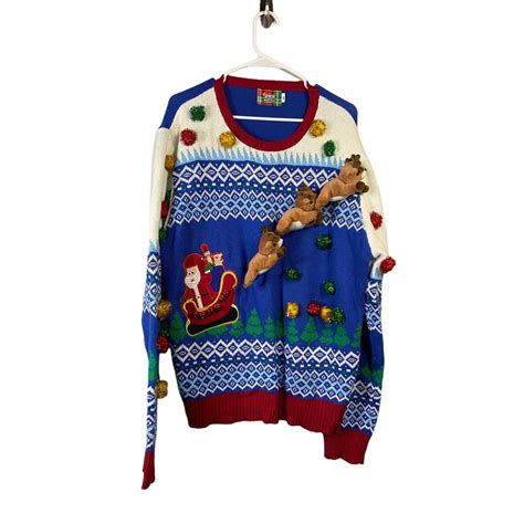 Spencer's Santa Claus Crewneck Sweaters for Men | Mercari