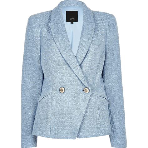 Womens Light Blue Linen Jacket | Home Design Ideas