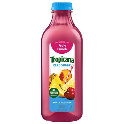 Tropicana Pure Premium 100% Orange Juice Original, No Pulp, Single ...