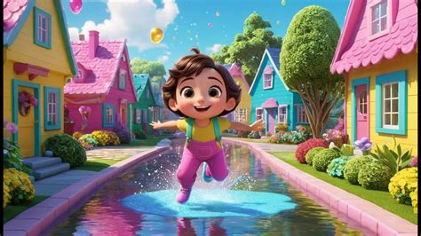 Splish Splash Sparkle Like a Jellybean | Water Rhyme for Toddlers ...