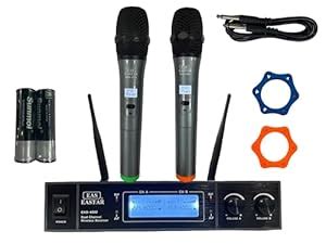 Eastar EAS-4002A 100-Channel Professional UHF Wireless Microphone ...