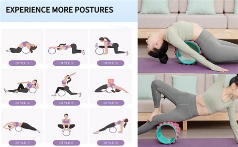 LUHI Yoga Wheel Foam roller- [Latest Pro Series] Strongest & Most ...