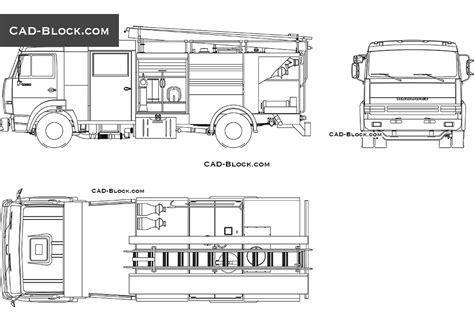 Fire Truck Drawing Pictures at PaintingValley.com | Explore collection ...
