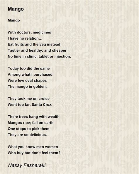Mango Tree Poem 的图像结果