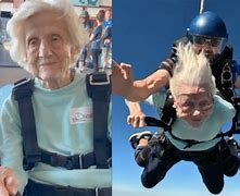 Image result for 104-year-old woman skydives