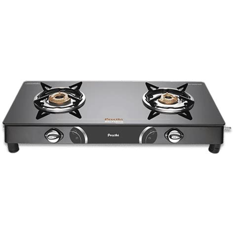 Buy Glass Top Gas Stove Online at Preethi
