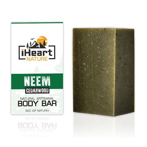 Organic Neem Soap Bar Large 6 Ounce Made in USA Neem India | Ubuy