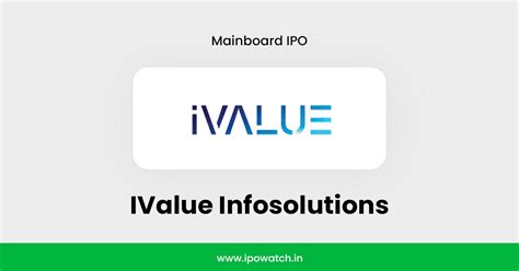 Ivalue Infosolutions IPO Date, Review, Price, Allotment Details - IPO Watch