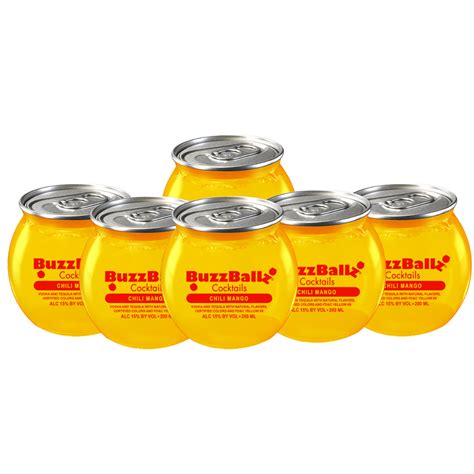 Buzzballz Chili Mango Cocktails - The Liquor Bros