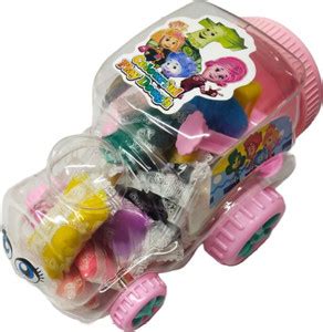 SLOnlineMart Car Clay for Kids with 15Pcs Clay and 4 Moulding Tool in ...
