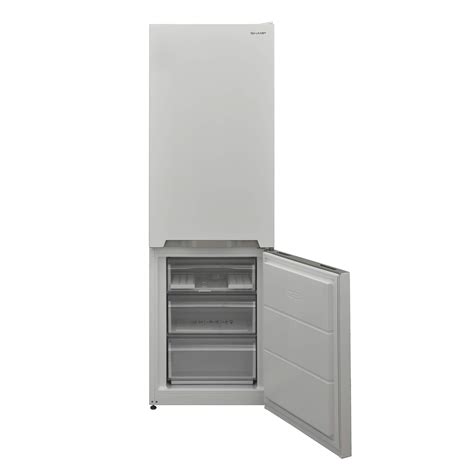 Buy SHARP SJ-BB10IMXW1-EN Freestanding Combi Fridge-Freezer, NanoFrost ...