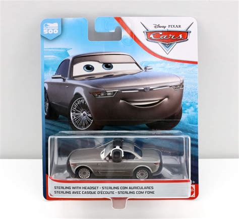 Dan the Pixar Fan: Cars 3: Sterling with Headset