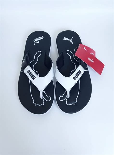 PUMA Luminous Teal Sleek Fit Casual Graphic Flip Flops – Offracks
