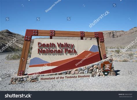 Death Valley Sign California Usa Stock Photo 368225597 | Shutterstock