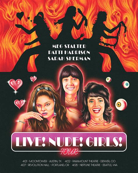 Sarah Sherman announces 4 city "Live Nude Girls Tour" with Meg Stalter & Patti Harrison! : r ...