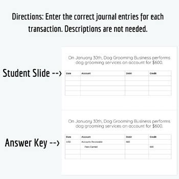 Image result for Journal Entry Practice