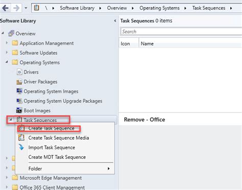 Create Task Sequence SCCM 的图像结果