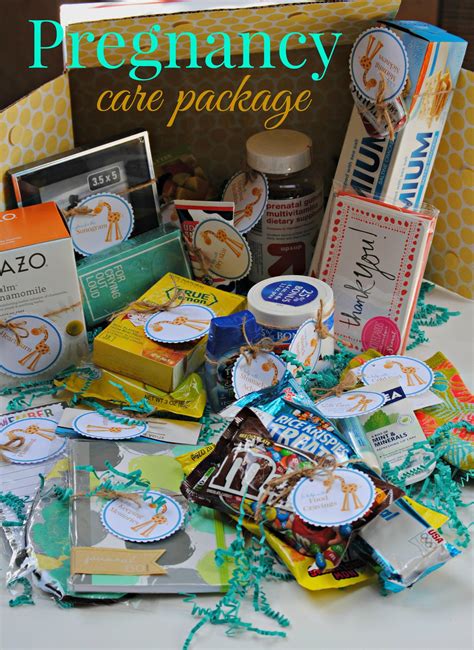 Curate the perfect Pregnancy Care Package with these filler ideas