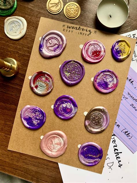 How To Make A Seal Wax Stamp at Phyllis Spain blog