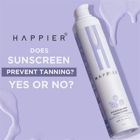 Does sunscreen prevent tanning? Yes or No? – Happier Life Pvt. Ltd.