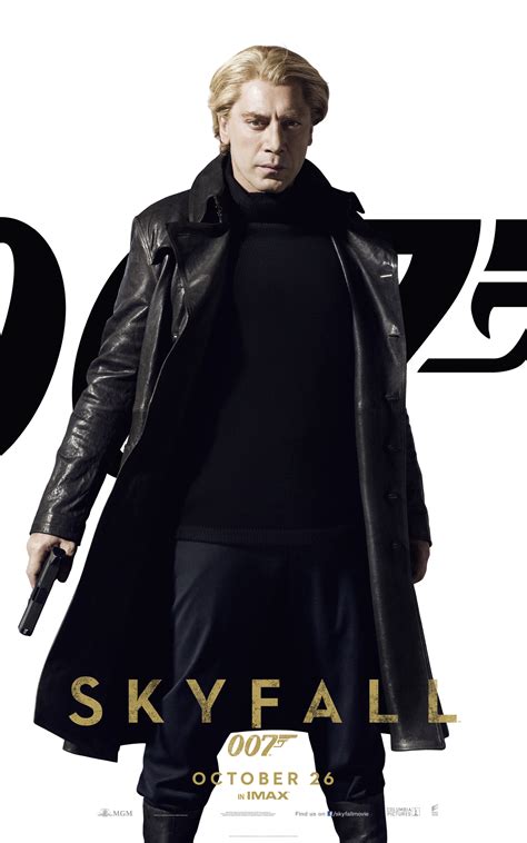 Skyfall Poster - Javier Bardem - HeyUGuys