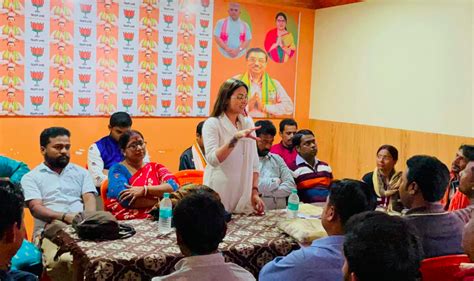 BJP's Pamela Goswami Accuses Rakesh Singh of 'Conspiracy' to Trap Her ...