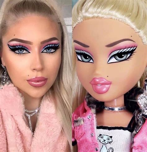 bratz doll inspired makeup