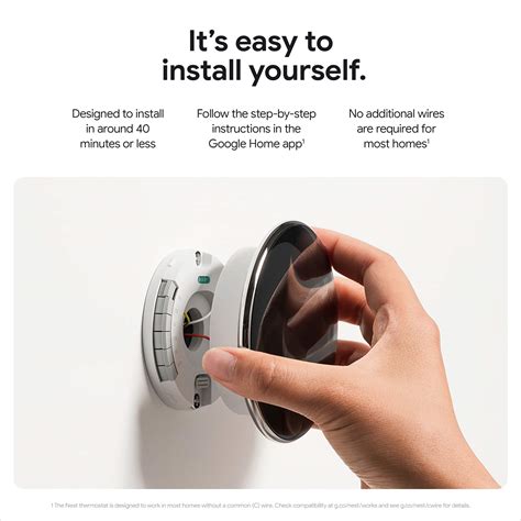 Google Nest Learning Thermostat (4th gen) with Nest Temperature Sensor ...