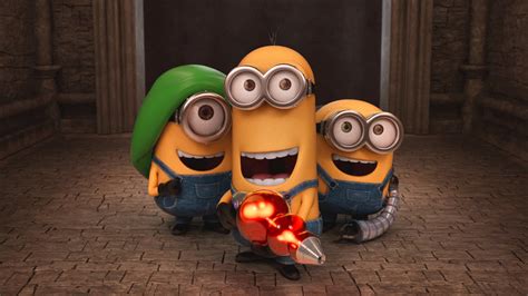 Kevin, Stuart, and Bob HD Minions Wallpaper
