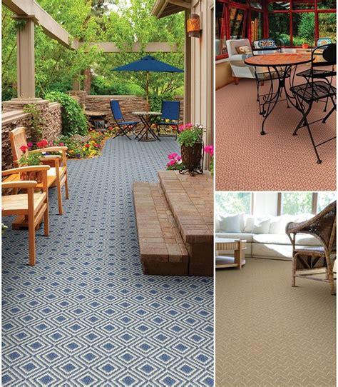 Make your deck more lively and decorative using outdoor carpet for ...