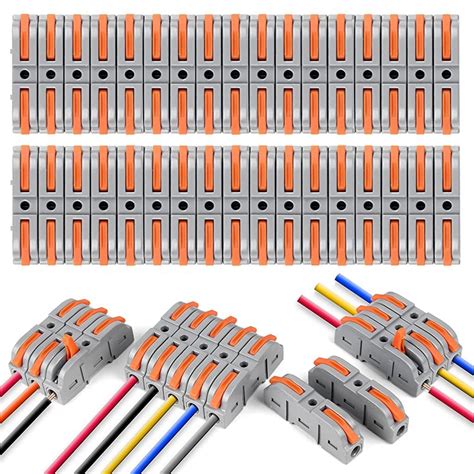 Serplex Wire Connector, 34Pcs Universal Connection Terminals, Circuit ...