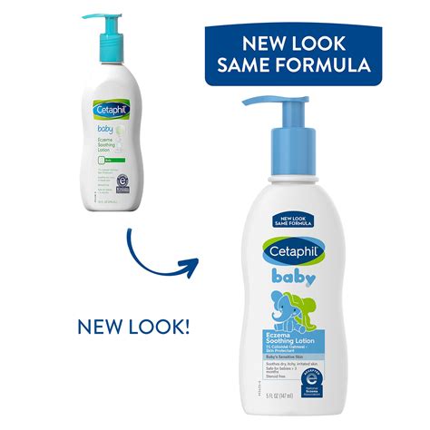 Buy Cetaphil Baby Eczema Soothing Lotion, Colloidal Oatmeal, Paraben ...