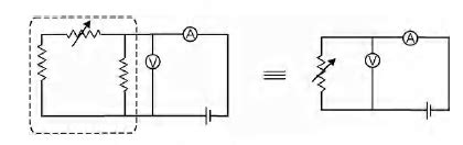 Correct set up to verify Ohm’s law is : - Tardigrade