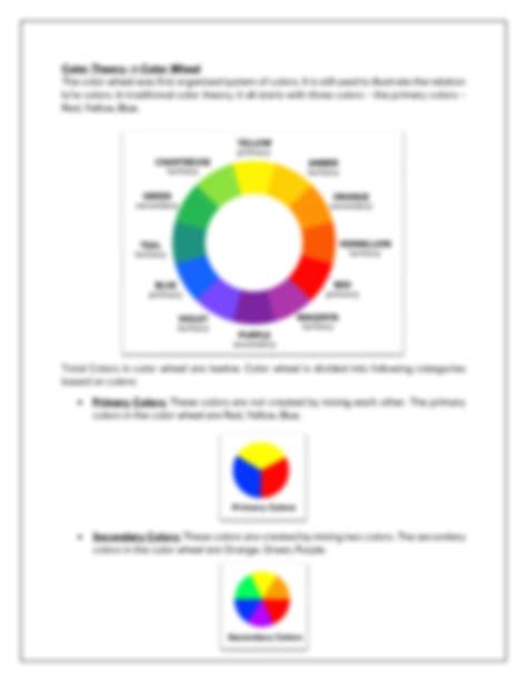Color Wheel Pattern 的图像结果