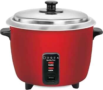 OQUA Designa Electric Rice Cooker, Removable Inner Pot 1.8 L, Keeps ...