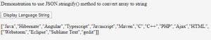 Image result for Array to String JavaScript Repl.it