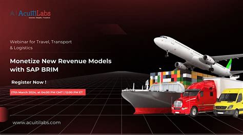 Monetize New Revenue Models with SAP BRIM, March 27 2024 | Online Event ...