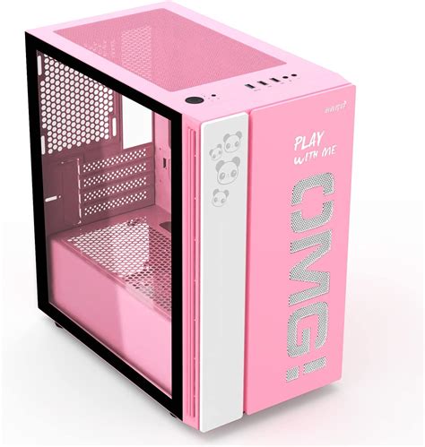 SZD S590 Gaming pc case (Pink)