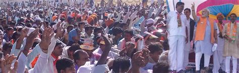 In the past if the Congress even put a hand pump in a village they ...