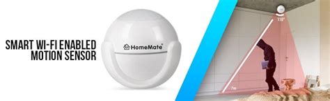 HomeMate® WiFi Smart Motion Sensor (Pack of 4) | No Hub Required ...