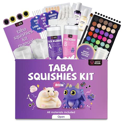 Taba Squishy Kit – DIY Soft & Cute Squishy Toy Crafting Made Easy – Let ...