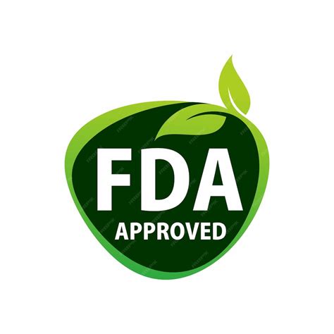 FDA Approved Food and Drug Administration stamp, icon, symbol, label ...