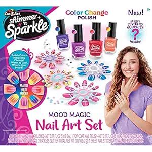 Shimmer N Sparkle Mood Magic Nails, Multi Color, 17959 : Amazon.in: Beauty