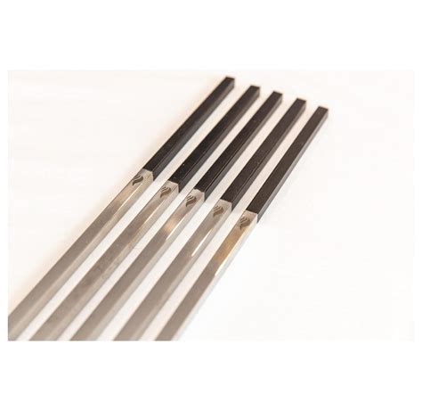 BBQ Barbeque Grilling Skewers | 8mm width | 22 inches - set of 5 | Heat Resistant | Stainless ...