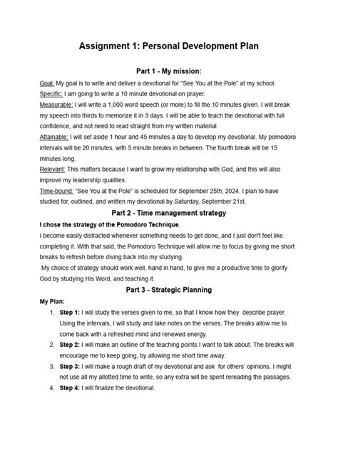 Image result for Personal Development Plan Paper