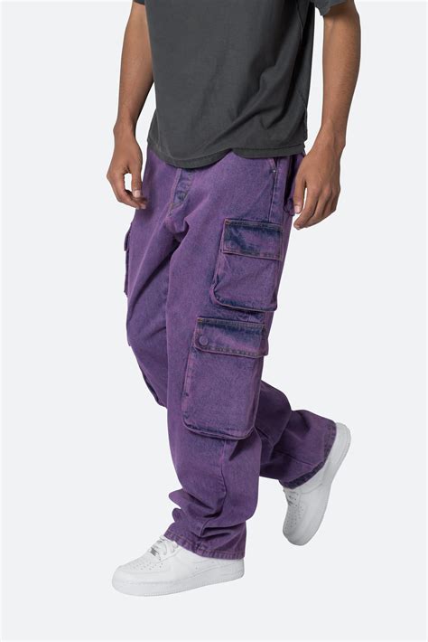 V580 Baggy Cargo Pants - Purple | Baggy cargo pants, Cargo pants outfit ...