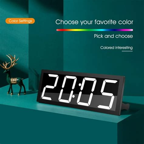 Image result for Large Number Digital Alarm Clock