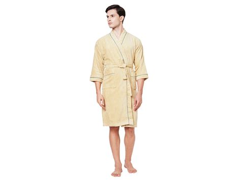Buy Exotica 100% Cotton Extra Large Unisex Bath Robe Online | SPACES India
